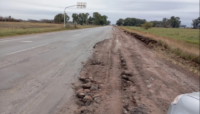Para Vialidad Nacional la Ruta 3 en Azul está "en buen estado"