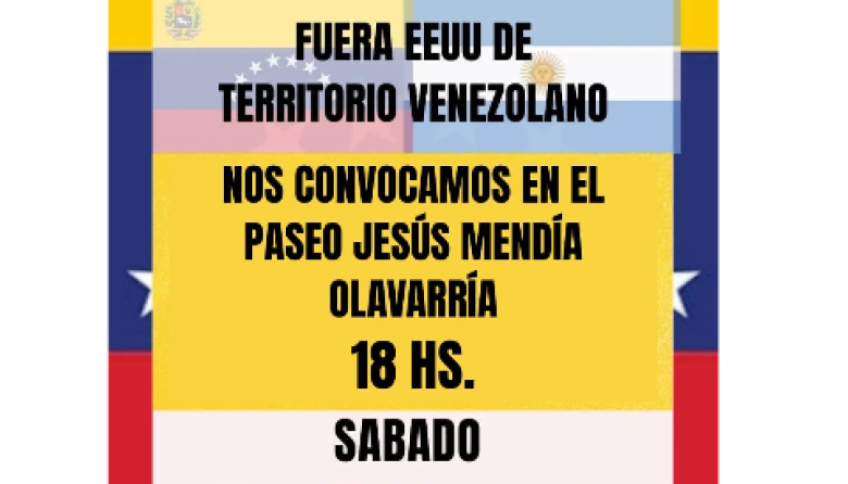 El Partido Obrero Olavarría repudia la invasión de EEUU a Venezuela