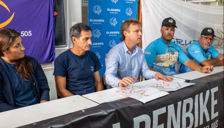 El intendente Wesner participó del lanzamiento de la 16° edición de la MTB Kiñewn