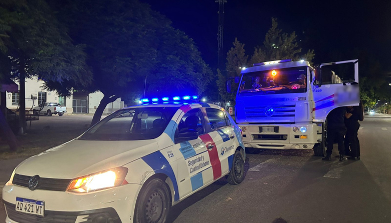 Un operativo conjunto de Monitoreo y Protección Ciudadana permitió interceptar un transportista alcoholizado
