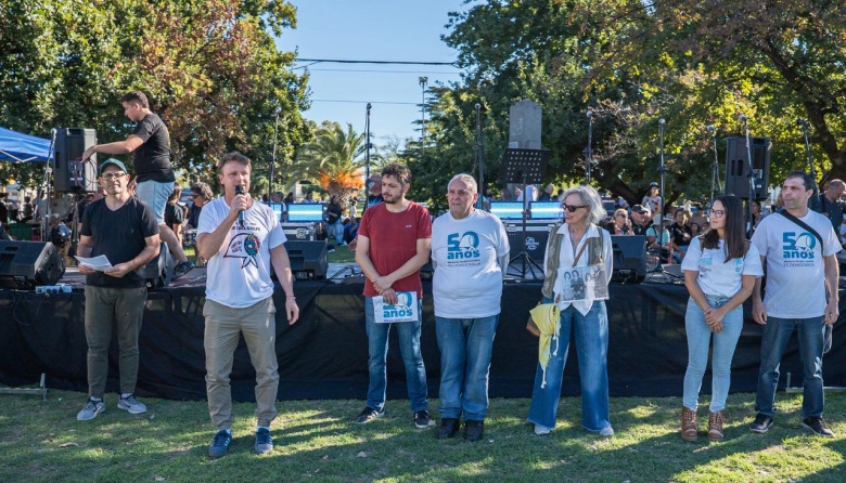 El intendente Wesner participó del acto central por el Día Nacional de la Memoria, por la Verdad y la Justicia