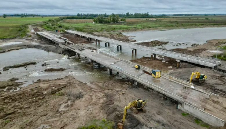 Inundaciones: la Provincia "apura" a Nación para que reactive una obra clave