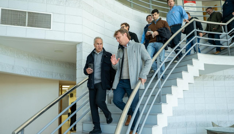 Wesner recibió a Marcelo Mindlin, el nuevo presidente de Loma Negra