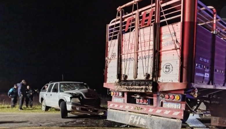 Accidente en Ruta 3: una olavarriense herida fue trasladada al Hospital Héctor Cura