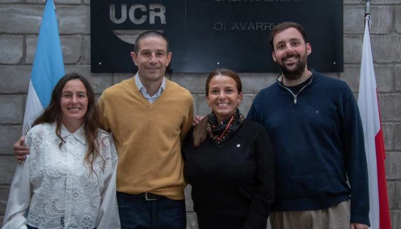 La UCR de Olavarría renovó autoridades y Germán Salomón será el nuevo presidente del Comité