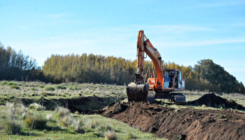 Avanzan las obras hidraúlicas en la zona de Ituzaingó Norte