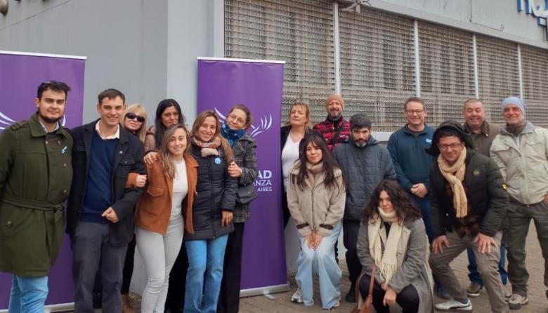 “Cabildo Abierto”: LLA de Olavarría salió a la calle con la mente en el 2027