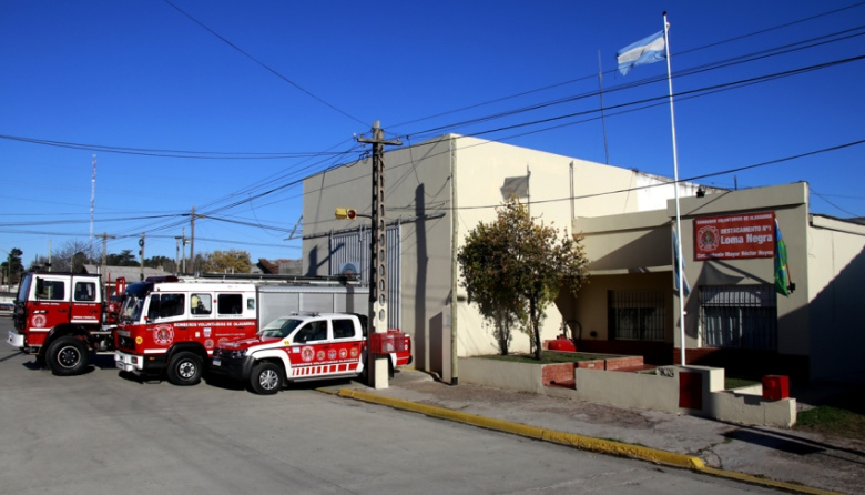 El Destacamento de Bomberos de Loma Negra cumplió 28 años al servicio de la comunidad