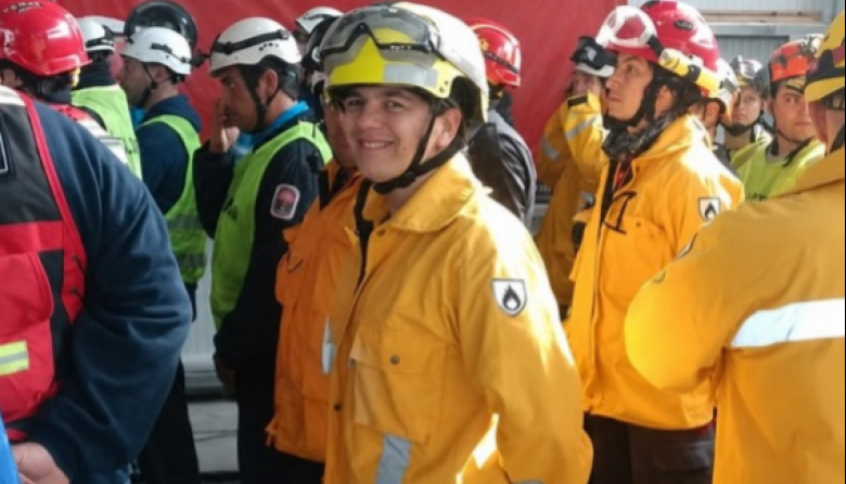 Una bombera olavarriense será parte de la misión de rescate en Venezuela