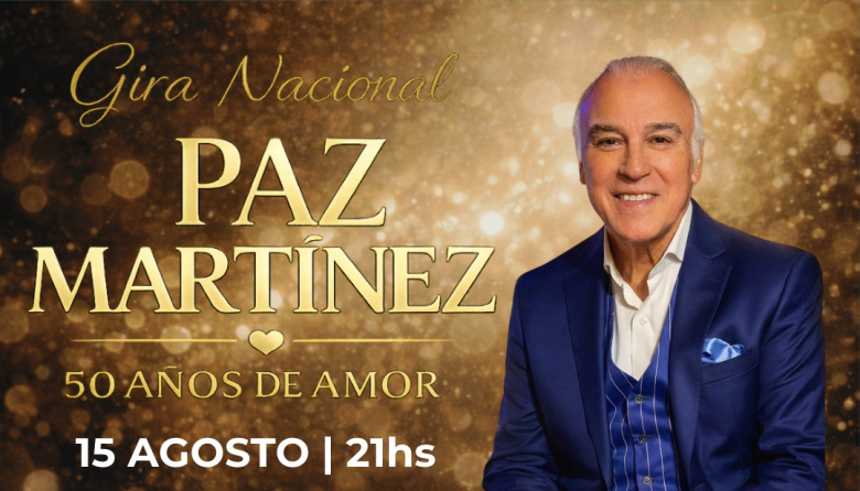 Olavarría Hoy sortea entradas para ver a Paz Martínez en el Teatro Municipal