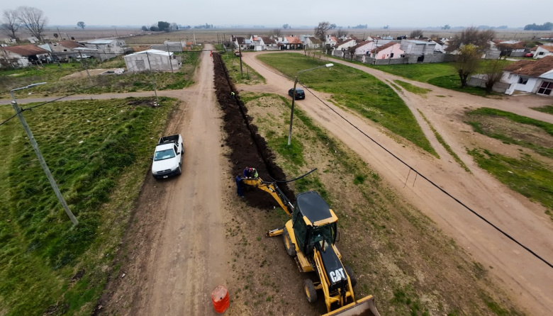 Programa Lotes con Servicios en Sierra Chica: El Municipio avanza con las obras de infraestructura