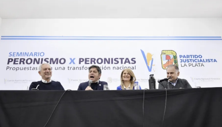 Mensaje para el PJ: Kicillof llamó a "construir una alternativa política"