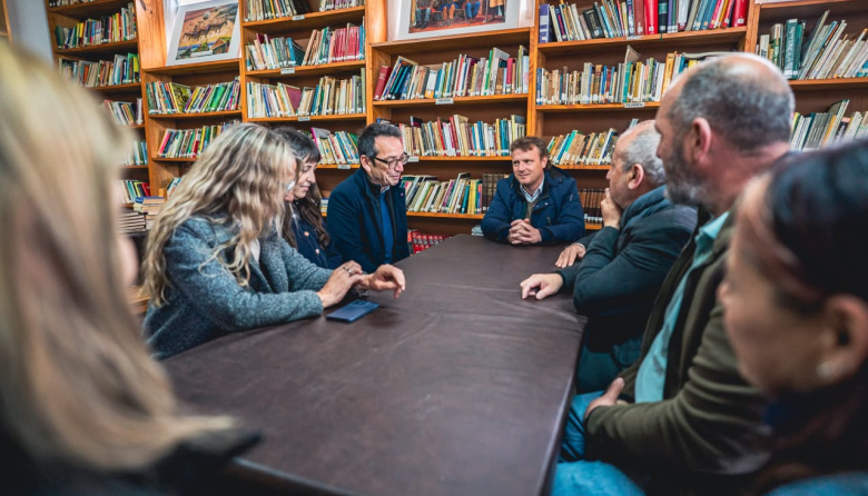 El intendente Wesner se reunió con el Director Provincial de Educación Especial, Sebastián Urquiza