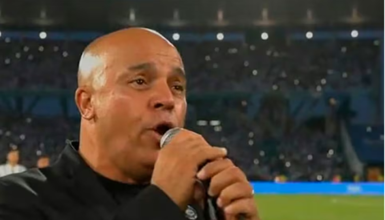 Fabio Santana, excombatiente de Malvinas, cantará el himno en el partido despedida de Messi