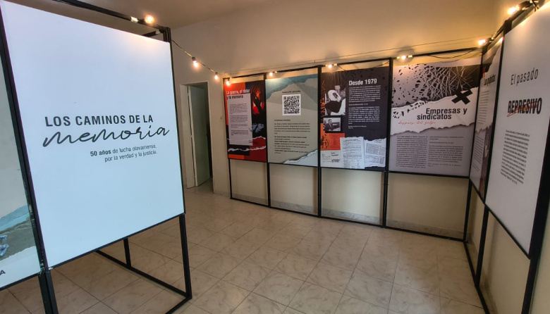 La muestra “Los Caminos de la Memoria” se exhibe en el Centro Cultural de Espigas