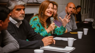 Estela Díaz en Olavarría: "Gobernar es generar trabajo"