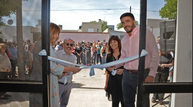 Inauguraron la obra de ampliación en la Escuela Secundaria N° 14: "Empieza una nueva etapa"