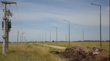 Avanza la extensión de la red eléctrica en Los Fresnos