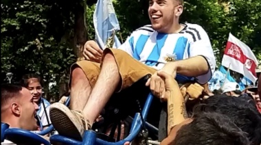 Emoción total: Olavarría es una fiesta y en cada esquina se celebra el título de la Selección