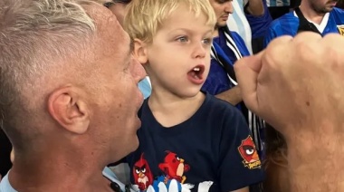 Marley mostró el tatuaje de Mirko que se hizo un hincha de la Selección