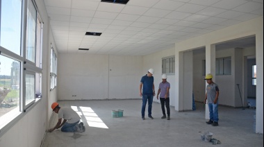 Instituto de Educación Física: la obra del nuevo edificio lleva un grado de avance cercano al 60%