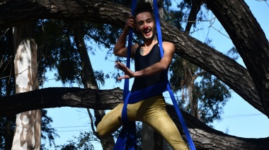 Chamula brindará un taller de acrobacias en tela