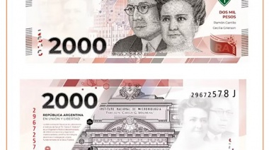 El Banco Central emitirá un billete de 2 mil pesos
