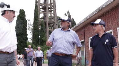 El Ministro de Trabajo bonaerense visitó Fanazul y dijo que “la Provincia acompaña el proceso de reapertura”