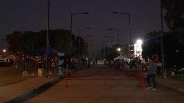 Feriantes del MTE siguen reclamando por luz en el Corsódromo Municipal