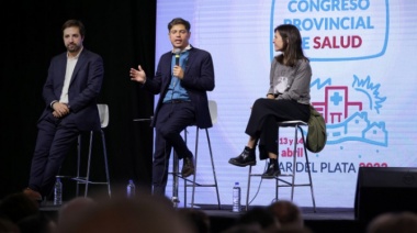 Kicillof y Kreplak presentaron el Plan Quinquenal de Salud