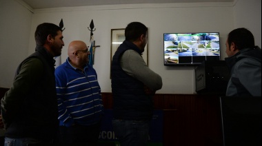 Comenzó a funcionar el sistema de cámaras de seguridad en Loma Negra