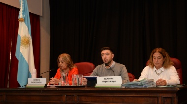 Hilario Galli: "la única manera de llevar adelante la función pública es a través de los hechos y la transparencia"