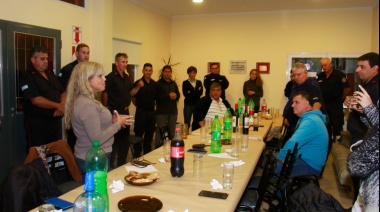 Festejaron el 22° aniversario del destacamento de Bomberos Voluntarios de Hinojo