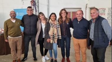 Tolosa Paz visitó la ciudad y recorrió diversas instituciones