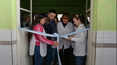 Se inauguraron obras en la Escuela N°11 de Hinojo