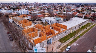 Avanza la obra de ampliación y refacción en la Facultad de Ciencias de la Salud