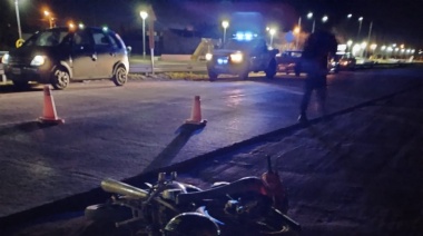 Falleció el  motociclista que protagonizó un fuerte choque