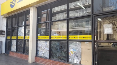 Las boletas, en la delegación local del Correo Argentino
