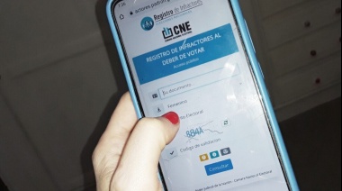 Quienes no votaron deben realizar el trámite online para no quedar como infractores