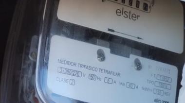 Robaron medidores de Obras Sanitarias y cables de electricidad