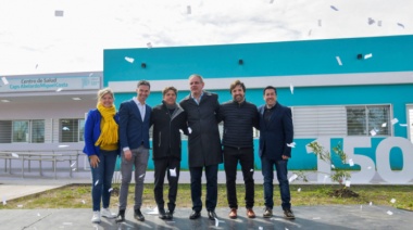 Kicillof inauguró el Centro de Atención Primaria de la Salud N°150 de su gestión