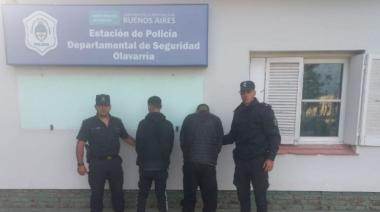 Aprehendieron a dos jóvenes por robar una caja de herramientas de una camioneta