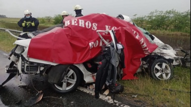 Fallecieron dos olavarrienses en un accidente sobre Ruta 226