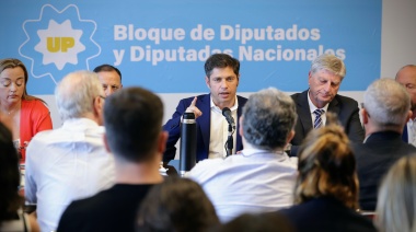 Con Kicillof a la cabeza, legisladores y gobernadores de UP rechazaron el proyecto