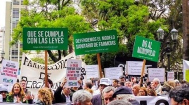 Farmacéuticos realizarán un paro y movilización contra el DNU de Milei