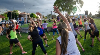 Arrancaron las clases abiertas de gimnasia en los parques