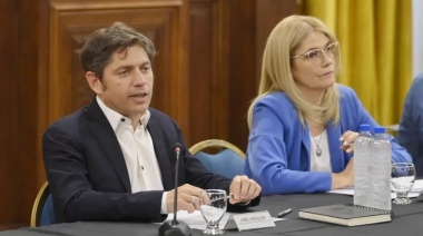 Kicillof formalizó la prórroga del presupuesto del año 2023