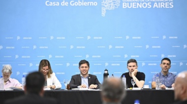 Kicillof mantuvo un encuentro con representantes de la Industria Cultural