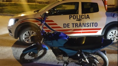 Cinco motos retenidas en distintos controles