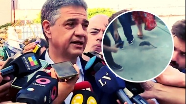 Apareció una rata mientras Jorge Macri hablaba con la prensa